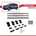 Toyota Sequoia 2008-2022 Arası ile Uyumlu BASIC Model Ara Atkı Tavan Barı Gri 2 Adet
