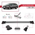 Nissan Primera 3 (W12) Traveller 2002-2007 Arası ile Uyumlu FLY Model Ara Atkı Tavan Barı Gri 3 Adet