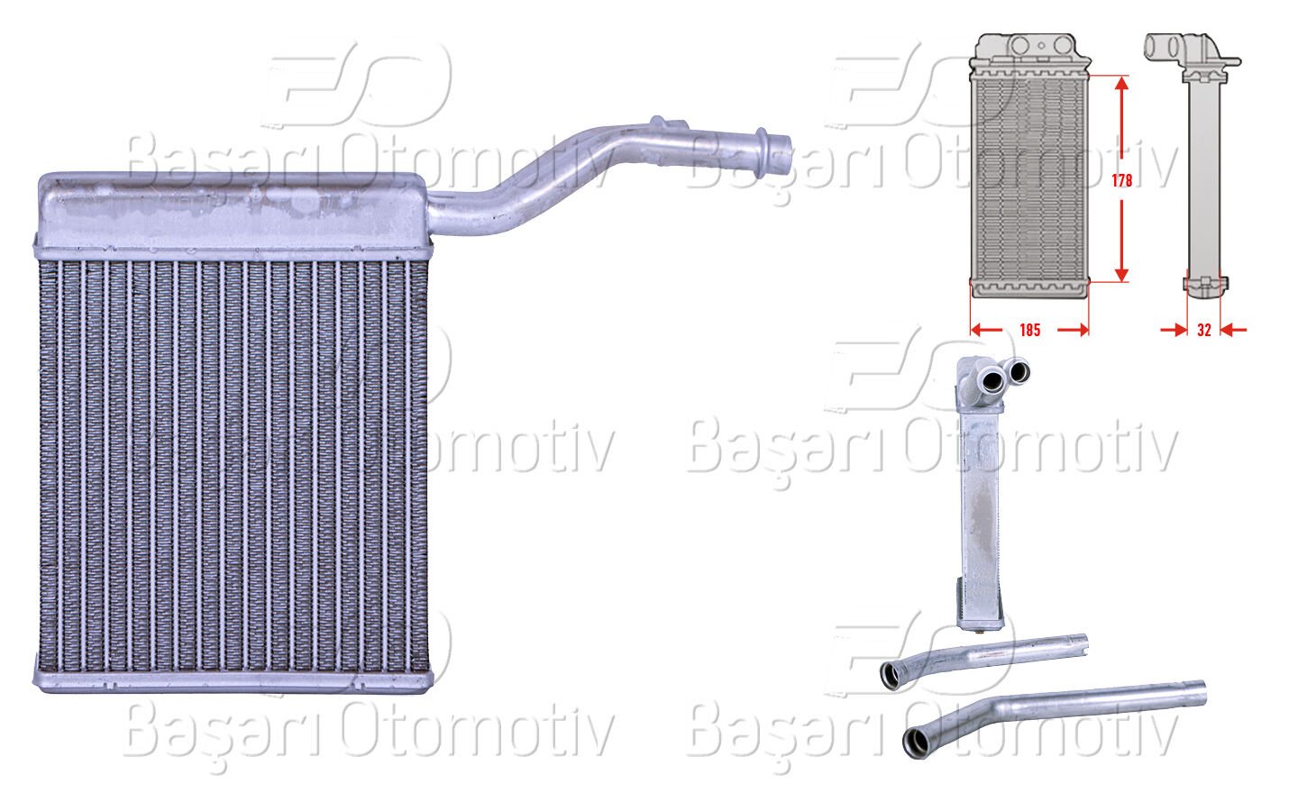 FORD FOCUS II Sedan (DB_, FCH, DH) 1.6 TDCi 05-12 VOLVO S40 II (544) 1.6 D 05-12