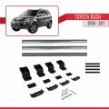 Toyota Rush 2006-2017 Arası ile Uyumlu BASIC Model Ara Atkı Tavan Barı Gri 2 Adet