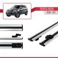 Toyota Rush 2006-2017 Arası ile Uyumlu BASIC Model Ara Atkı Tavan Barı Gri 2 Adet