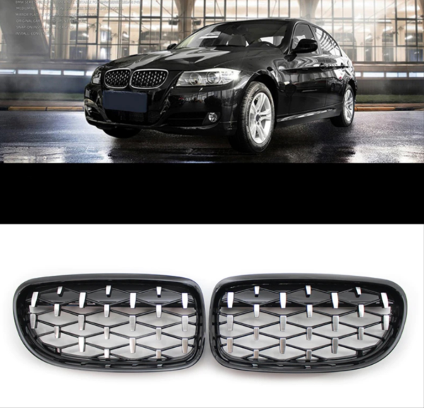 BMW 3 Serisi E90 2008-2011 Diamond Panjur Böbrek