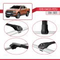 Ford Ranger (P375) 2011-2022 Arası ile Uyumlu ACE-1 Ara Atkı Tavan Barı Siyah 2 Adet