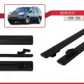 Honda Pilot 2 2009-2015 Arası ile Uyumlu BASIC Model Ara Atkı Tavan Barı Siyah 2 Adet