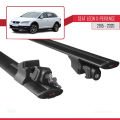 Seat Leon 3 (5F) X-Perience 2015-2020 Arası ile Uyumlu HOOK Model Ara Atkı Tavan Barı Siyah 2 Adet