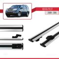 Honda Pilot 2 2009-2015 Arası ile Uyumlu BASIC Model Ara Atkı Tavan Barı Gri 2 Adet