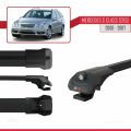 Mercedes C Class 2 (S203) 2000-2007 Arası ile Uyumlu ACE-1 Ara Atkı Tavan Barı Siyah 2 Adet