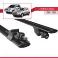 Hyundai Tucson (JM) 2004-2019 Arası ile Uyumlu HOOK Model Ara Atkı Tavan Barı Siyah 2 Adet