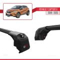 Renault Captur 2 2019 ve Sonrası ile Uyumlu ACE-2 Ara Atkı Tavan Barı Siyah 2 Adet