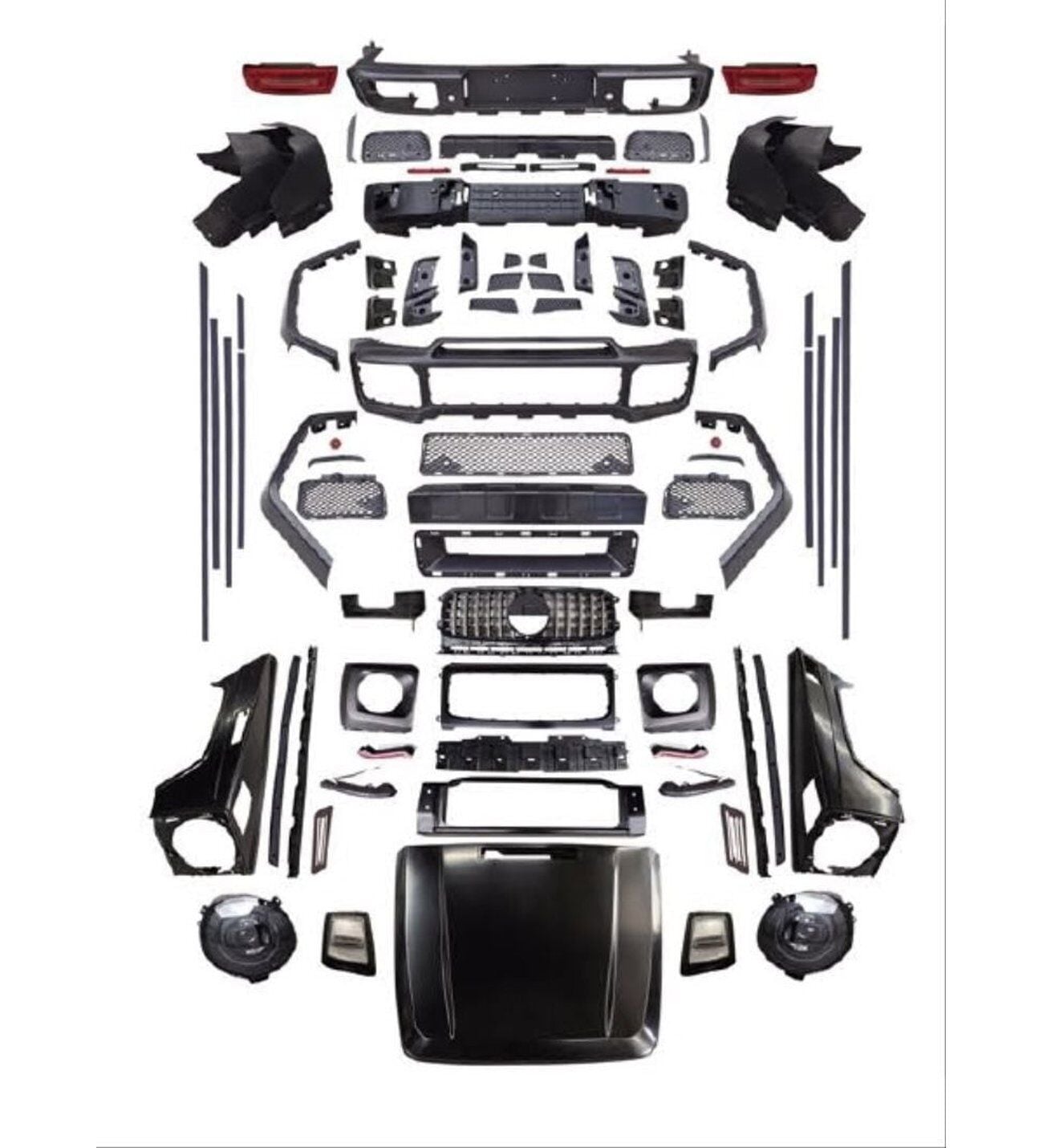 Mercedes-Benz G Serisi 2018-2023 Brs Body Kit