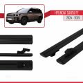 Hyundai Santa Fe 2024-2025 Arası ile Uyumlu BASIC Model Ara Atkı Tavan Barı Siyah 2 Adet