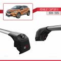 Renault Captur 2 2019 ve Sonrası ile Uyumlu ACE-2 Ara Atkı Tavan Barı Gri 2 Adet