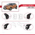 Renault Captur 2 2019 ve Sonrası ile Uyumlu ACE-2 Ara Atkı Tavan Barı Gri 2 Adet