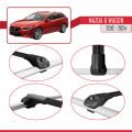 Mazda 6 Wagon 2012-2024 Arası ile Uyumlu ACE-1 Ara Atkı Tavan Barı Siyah 3 Adet