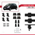 Toyota Yaris 2 (XP90) 2005-2010 Arası ile Uyumlu ACE-4 Ara Atkı Tavan Barı Siyah 2 Adet