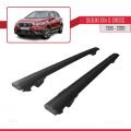 Suzuki SX4 S-Cross 3 (JYB) 2013-2021 Arası ile Uyumlu HOOK Model Ara Atkı Tavan Barı Siyah 2 Adet