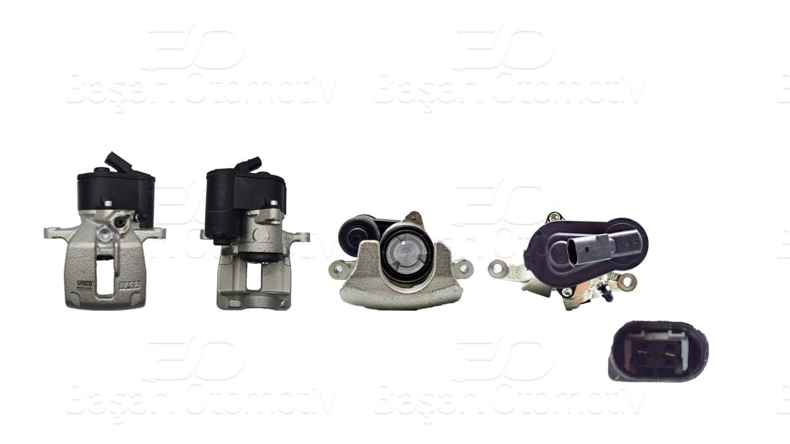 Volkswagen Tiguan Passat Sharan Q3 Arka Sol Motorlu Fren Kaliperi