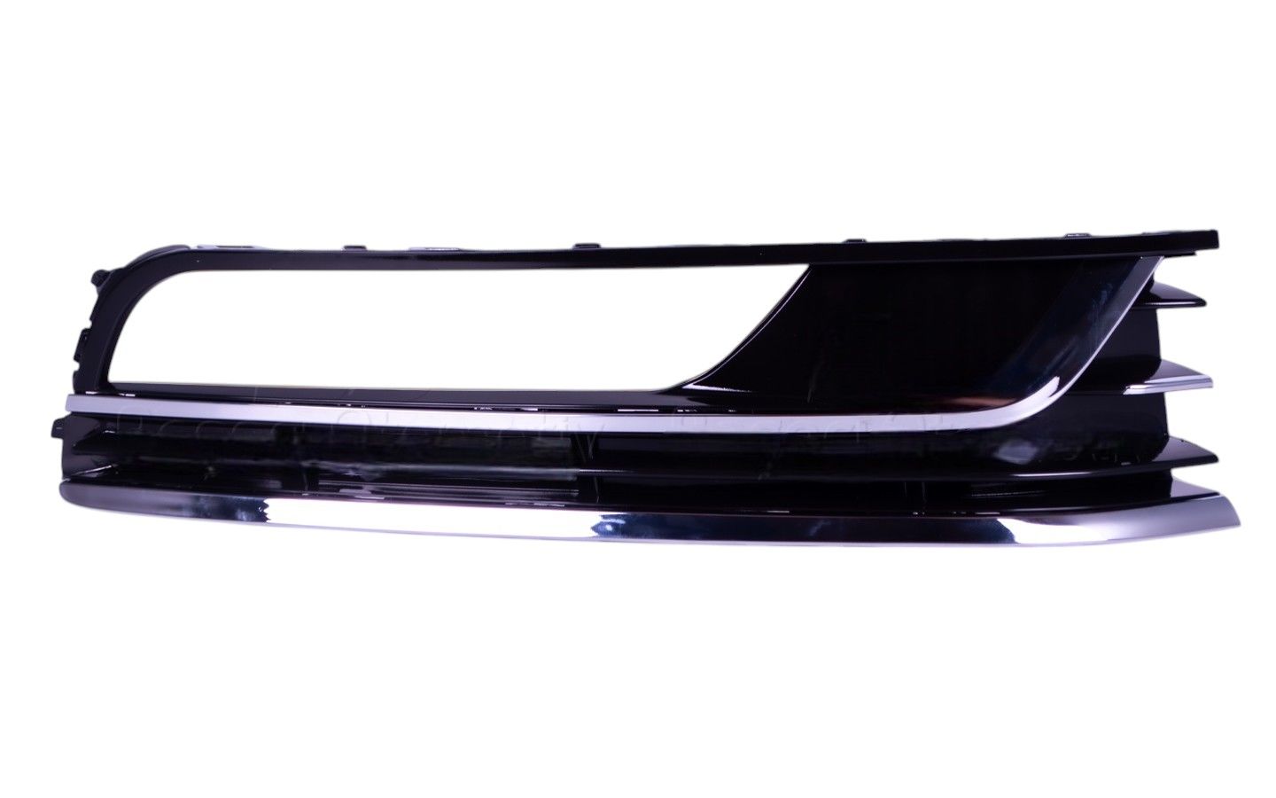 VW Passat B7 (2011-2014) Sağ Sisli Üçlü Nikelaşlı Tampon Izgarası - Yedek Parça