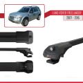 Land Rover Freelander 2 (L359) 2007-2015 Arası ile Uyumlu ACE-1 Ara Atkı Tavan Barı Siyah 2 Adet