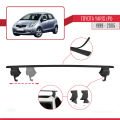 Toyota Yaris (XP10) 1999-2005 Arası ile Uyumlu ACE-4 Ara Atkı Tavan Barı Siyah 2 Adet