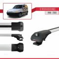Citroen Berlingo (M49) Pre-Facelift 1996-2003 Arası ile Uyumlu ACE-1 Ara Atkı Tavan Barı Gri 2 Adet