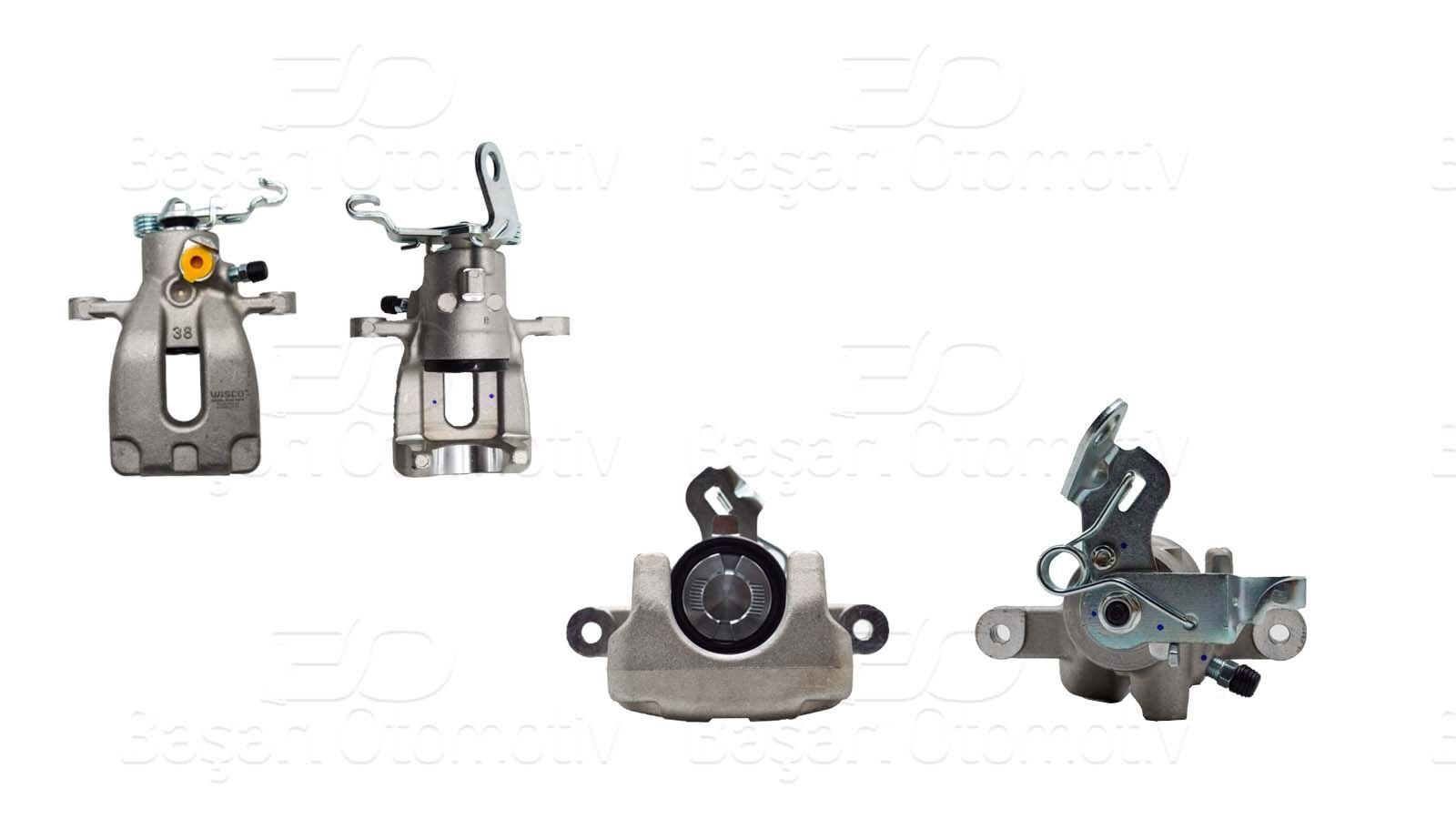 Skoda Octavia Elegance 2013 ve Sonrası Arka Sol Fren Kaliperi (Motorsuz)