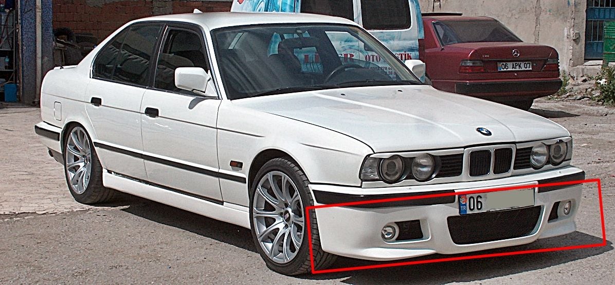Bmw E34 1998-1986 E34 Sisli Ön Tampon Eki