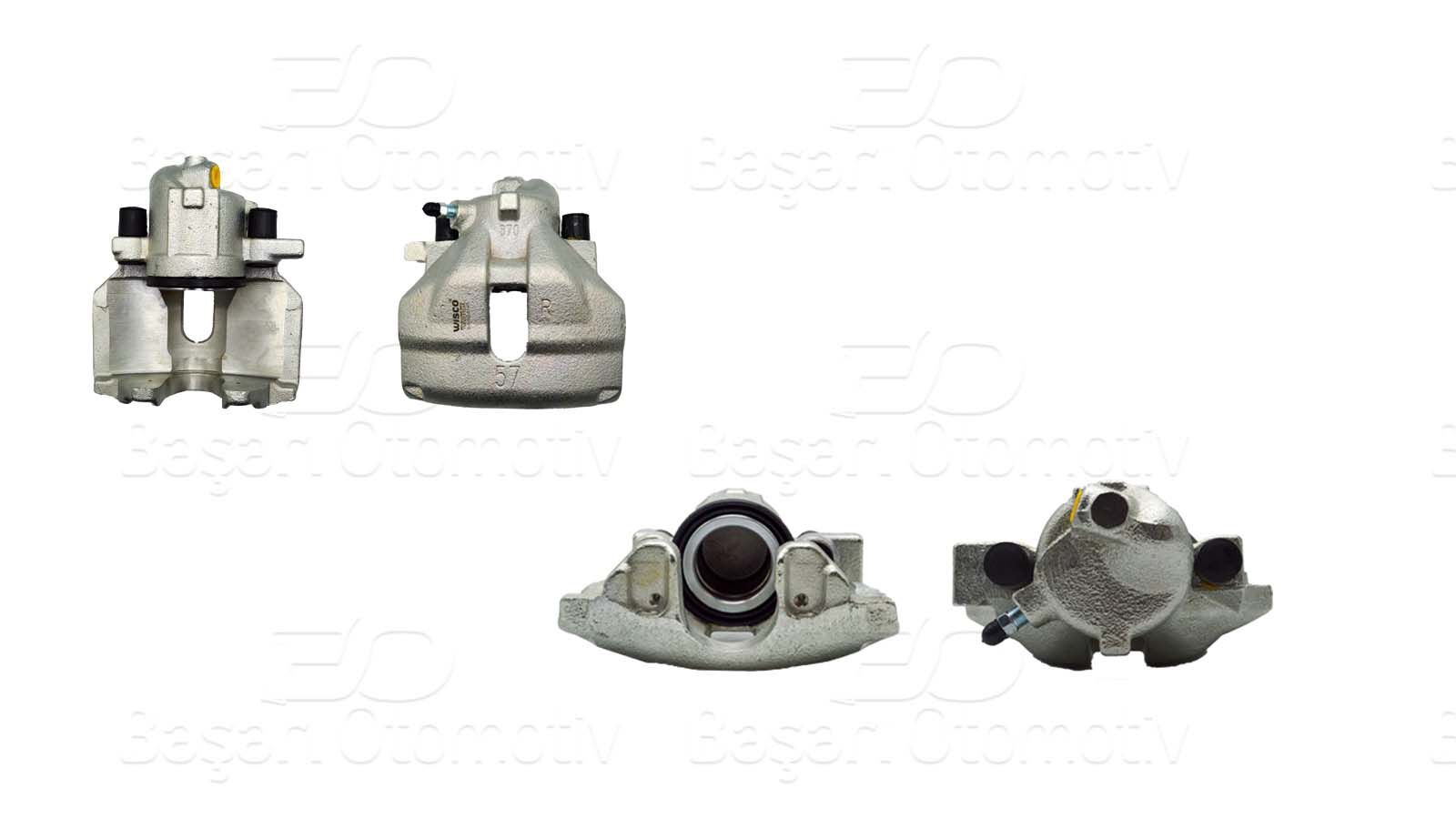 Volkswagen Sharan 1995-2010 ve Seat Alhambra 1996-2010 Uyumlu Ön Sağ Fren Kaliperi (Motorsuz)