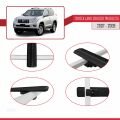 Toyota Land Cruiser Prado (J125) 2007-2009 Arası ile Uyumlu BASIC Model Ara Atkı Tavan Barı Siyah 3 Adet