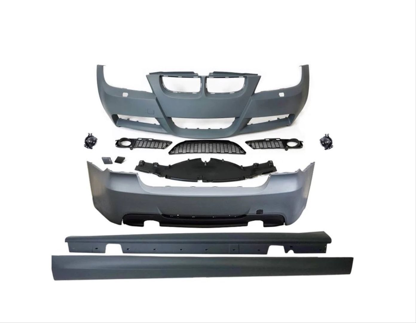 Bmw 3 Serisi E90 2005-2008 Uyumlu M-Tech Body Kit ( Makyajsız M-Tech  / Sis Dahil )