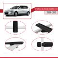 Hyundai Elantra Touring (FD) 2009-2012 Arası ile Uyumlu BASIC Model Ara Atkı Tavan Barı Siyah 2 Adet