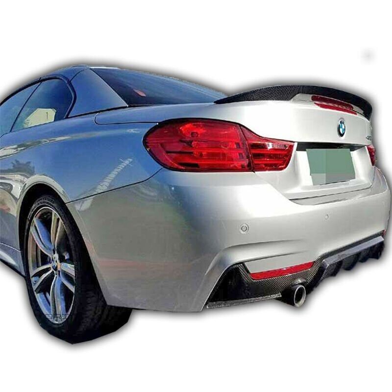 Bmw F33 Uyumlu Yedek Parça Spoiler Boyasız Fiber
