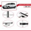Hyundai Elantra Touring (FD) 2009-2012 Arası ile Uyumlu BASIC Model Ara Atkı Tavan Barı Gri 2 Adet