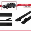 Ford Explorer 2006-2010 Arası ile Uyumlu BASIC Model Ara Atkı Tavan Barı Siyah 2 Adet