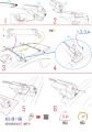 Subaru Outback 1994-1999 Arası ile Uyumlu ACE-1 Ara Atkı Tavan Barı Gri 2 Adet