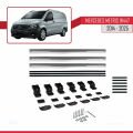 Mercedes Metris (W447) 2014 ve Sonrası ile Uyumlu BASIC Model Ara Atkı Tavan Barı Gri 3 Adet