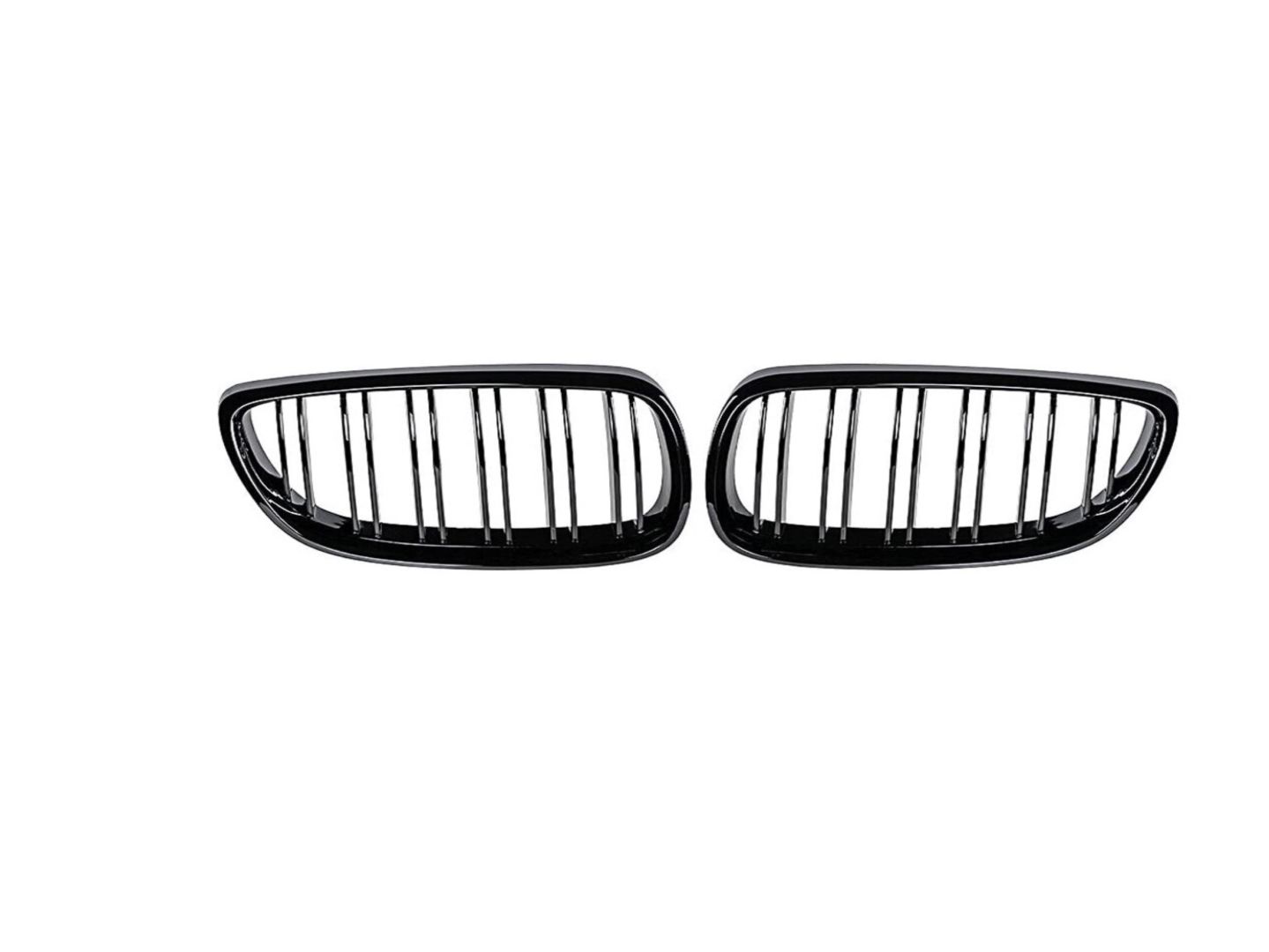 Bmw 3 Serisi E92 2006-2009 Uyumlu M3 Görünüm Panjur ( Çift Çizgi Böbrek ) Pıano Black