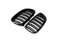 Bmw 3 Serisi E92 2006-2009 Uyumlu M3 Görünüm Panjur ( Çift Çizgi Böbrek ) Pıano Black