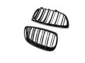 Bmw 3 Serisi E92 2006-2009 Uyumlu M3 Görünüm Panjur ( Çift Çizgi Böbrek ) Pıano Black