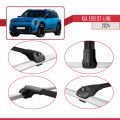 KIA EV9 GT-LINE 2024 ve Sonrası ile Uyumlu ACE-1 Ara Atkı Tavan Barı Siyah 3 Adet