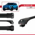 KIA EV9 GT-LINE 2024 ve Sonrası ile Uyumlu ACE-1 Ara Atkı Tavan Barı Siyah 3 Adet