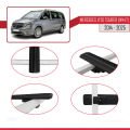 Mercedes Vito Tourer (W447) 2014 ve Sonrası ile Uyumlu BASIC Model Ara Atkı Tavan Barı Siyah 2 Adet