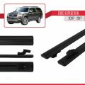 Ford Expedition 2007-2017 Arası ile Uyumlu BASIC Model Ara Atkı Tavan Barı Siyah 2 Adet