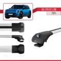 KIA EV9 GT-LINE 2024 ve Sonrası ile Uyumlu ACE-1 Ara Atkı Tavan Barı Gri 3 Adet