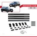 Nissan Qashqai +2 (NJ10) 2008-2013 Arası ile Uyumlu BASIC Model Ara Atkı Tavan Barı Siyah 3 Adet