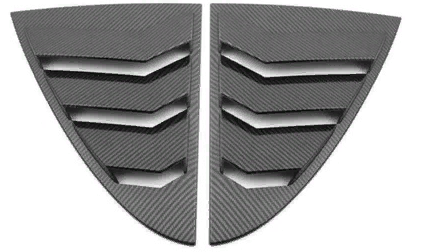 Mercedes W118 Cla 2020+ Uyumlu Yedek Parça Kelebek Cam Kaplama - Karbon