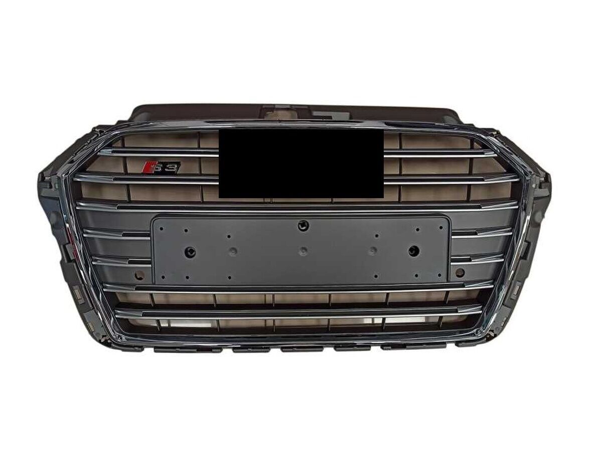 Audi A3 S3 2016-2020 Uyumlu Yedek Parça Panjur Gri