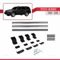 Toyota 4Runner 2003-2009 Arası ile Uyumlu BASIC Model Ara Atkı Tavan Barı Gri 2 Adet