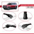 Ford Bronco Sport (CX430) 2021 ve Sonrası ile Uyumlu ACE-1 Ara Atkı Tavan Barı Siyah 2 Adet