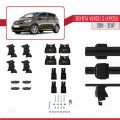 Toyota Verso S (XP120) 2011-2017 Arası ile Uyumlu ACE-4 Ara Atkı Tavan Barı Siyah 2 Adet